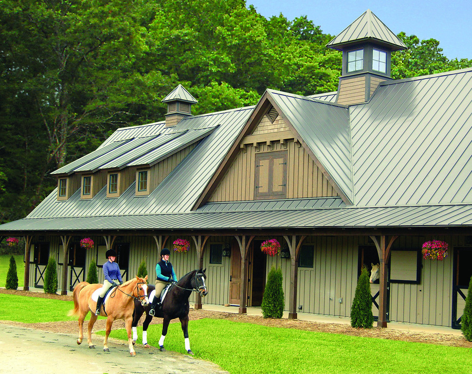 Equestrian Center in Bright's Creek offers several boarding options for community members.