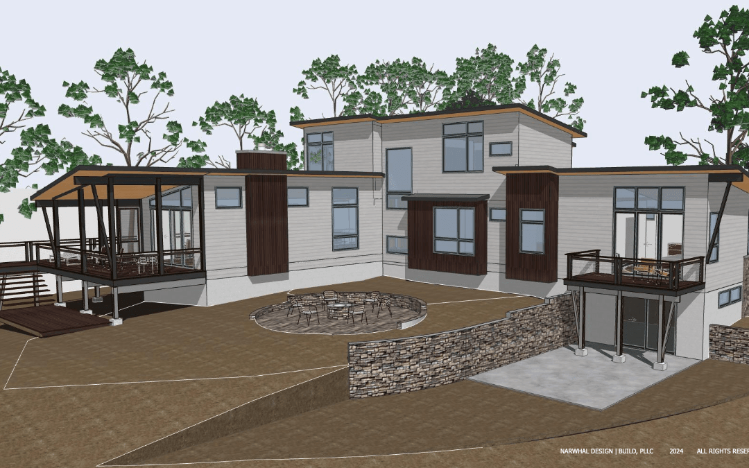 Dream Team Modern Mountain Builders + Narwhal Designs  Share Their Breathtaking Plan for a New Bright’s Creek Estate