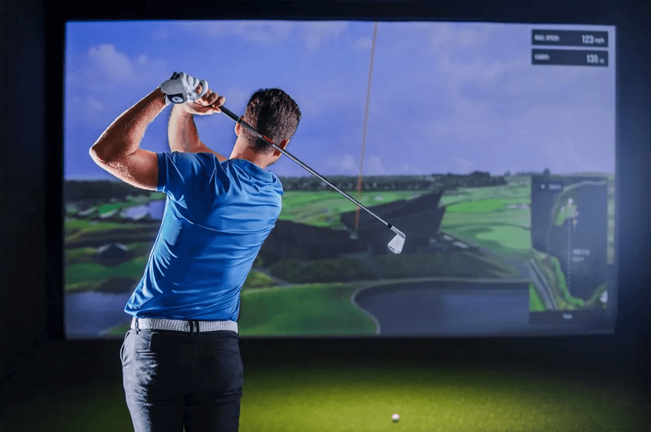 bryson golf simulator