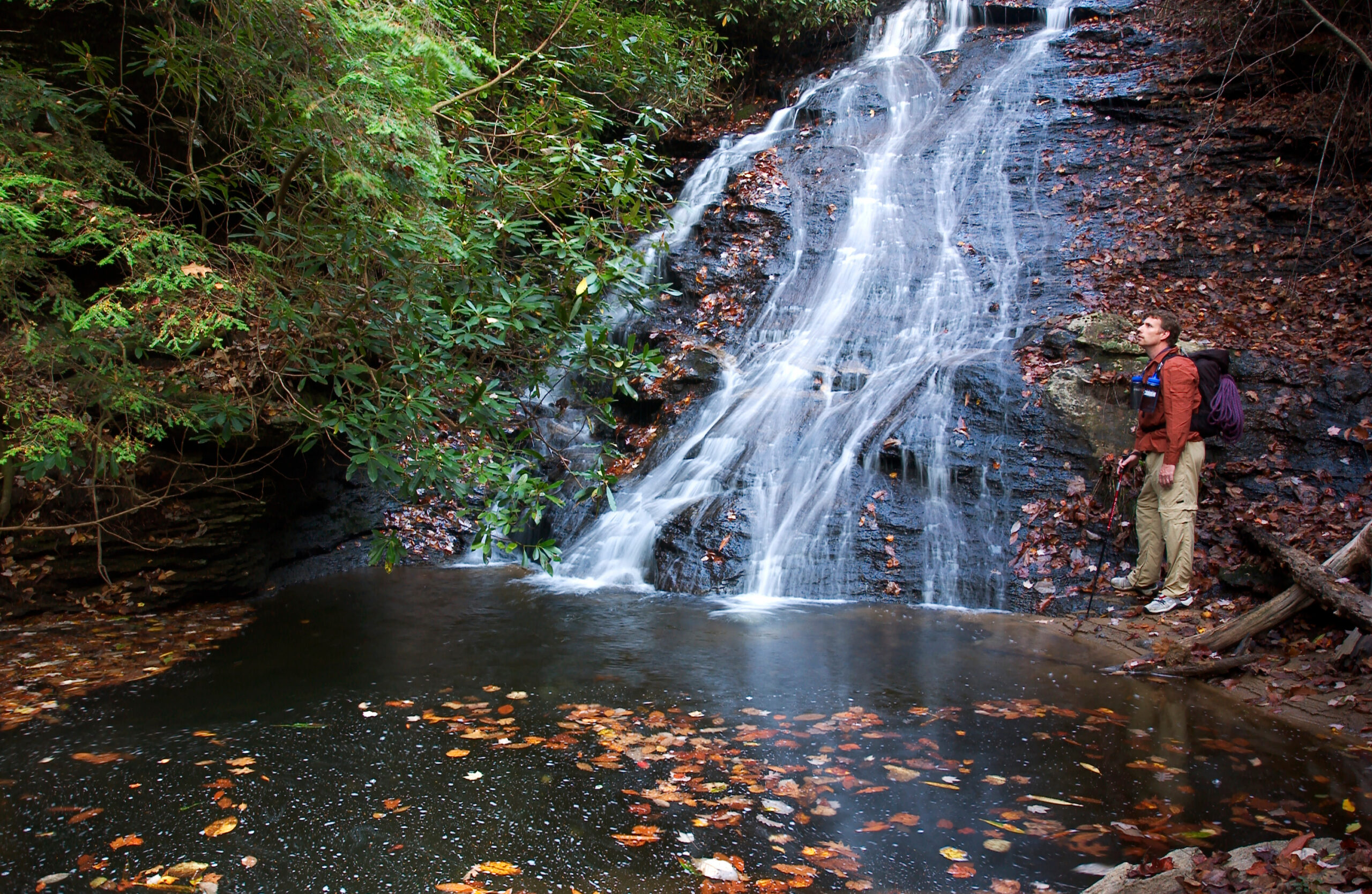 Waterfalls near Bright's Creek Club